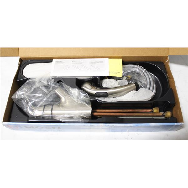 MOEN SATIN NICKEL SINGLE LEVER TAPS-NEW