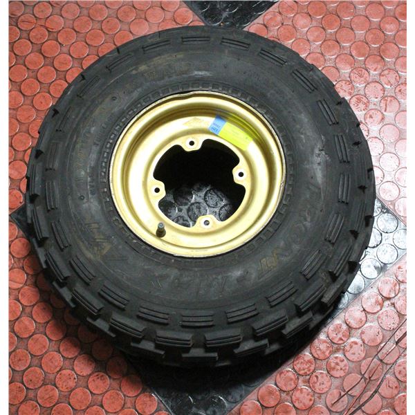 ATV TIRE&RIM 21X8.00-9 KENDA - 4X13CM BOLT