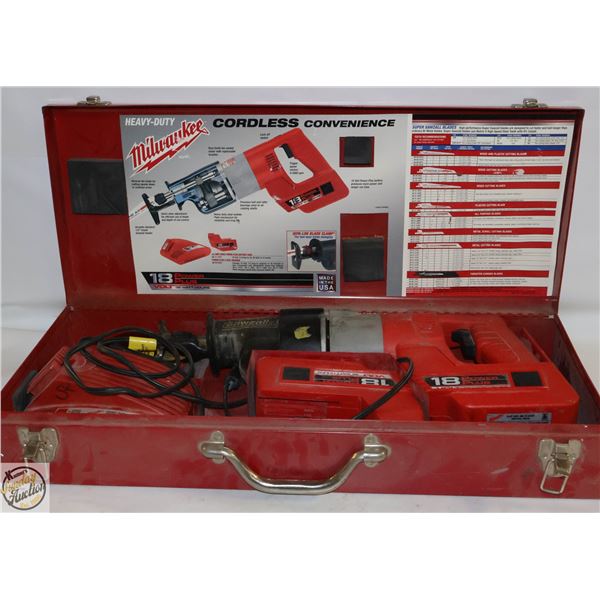 18 V MILWAUKEE SAWZALL