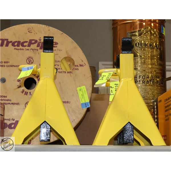 2 TON CAR JACKS - SEF ADJUSTING - SET OF 3