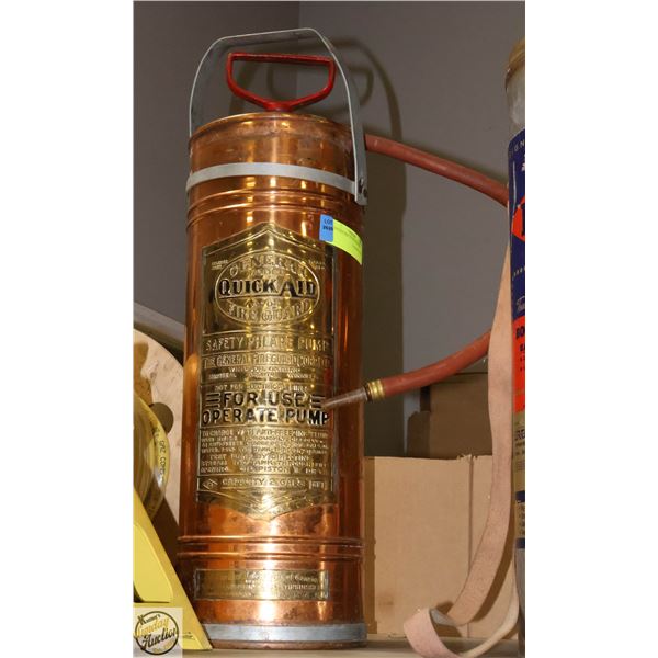 VINTAGE FIRE EXTINGUISHER