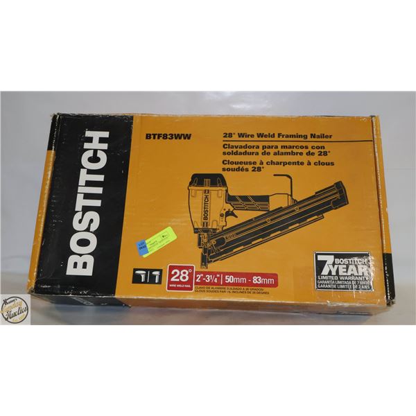FRAMING AIR NAILER - BOSTITCH - 2-3 ¼ IN. NAILS