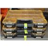 STANLEY STORAGE BINS - 18X14X2 ½ IN, - SET OF 3