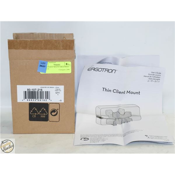 THIN CLIENT MOUNT ERGOTRON MINI PC