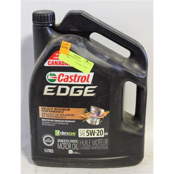 5L 5W20 SYNTHETIC OIL