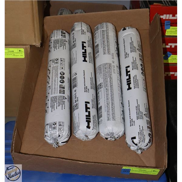 HILTI SMOKE AND ACOUSTIC SEALANT CP 506 4 PACKS