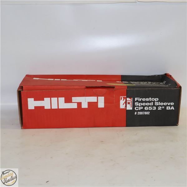 HILTI FIRESTOP SPEED SLEEVE CP 653 2" BA # 209788