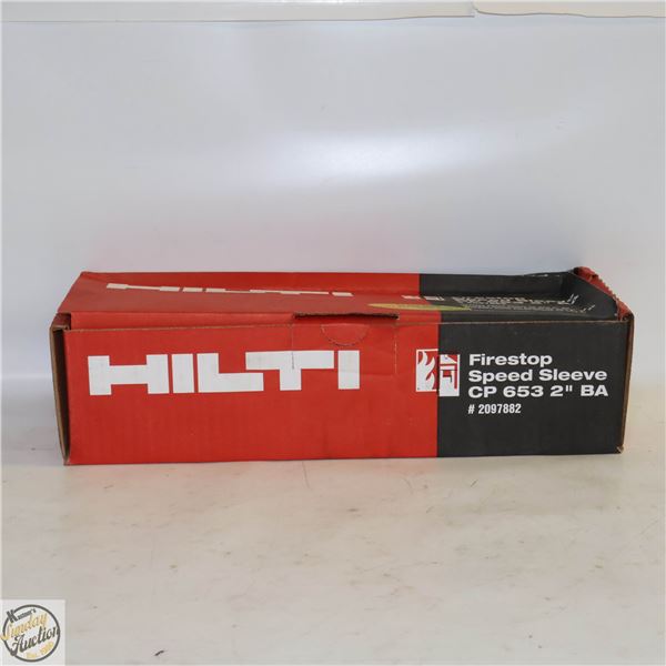 HILTI FIRESTOP SPEED SLEEVE CP 653 2" BA # 209788