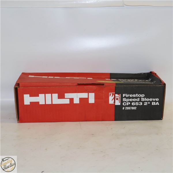 HILTI FIRESTOP SPEED SLEEVE CP 653 2" BA # 209788