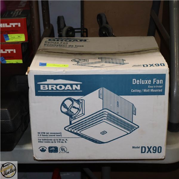 BATHROOM EXHAUST FAN DELUXE 90