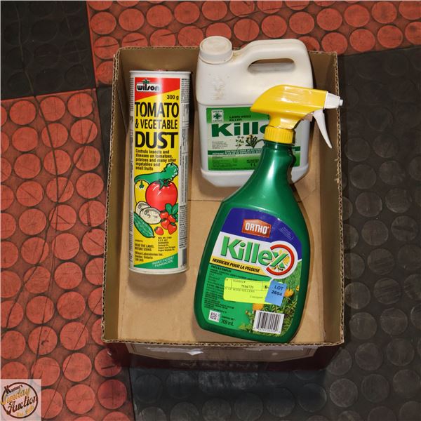LOT OF WEED KILLERS