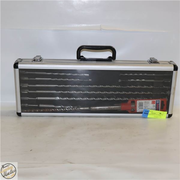 SDS CONCRETE BITS(11 PC) NEW +2 SPARES