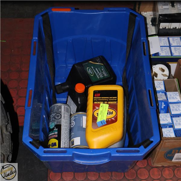 LOT OF VARIOUS MOTOR OILS & ACC (SEALED NEW)