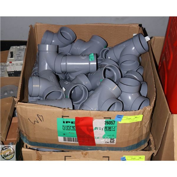 IPEX 2"X1-1/2"X2' PVC T CASE