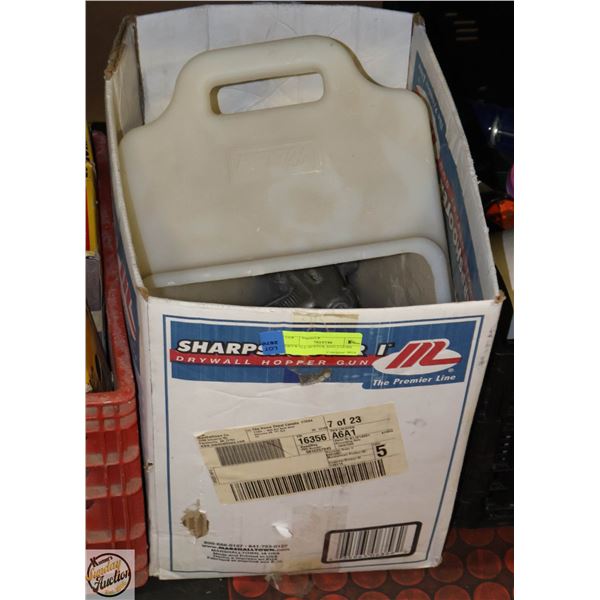 DRYWALL HOPPER AND 2 GUNS