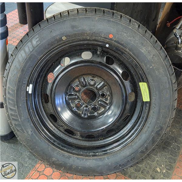 SINGLE SPARE TIRE P195/60R15 H87H