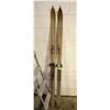 VINTAGE WOOD SKIS