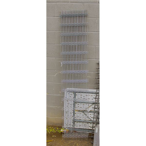 SET OF TWO 77" X 15" HIGH CARBON STEEL SCREENS