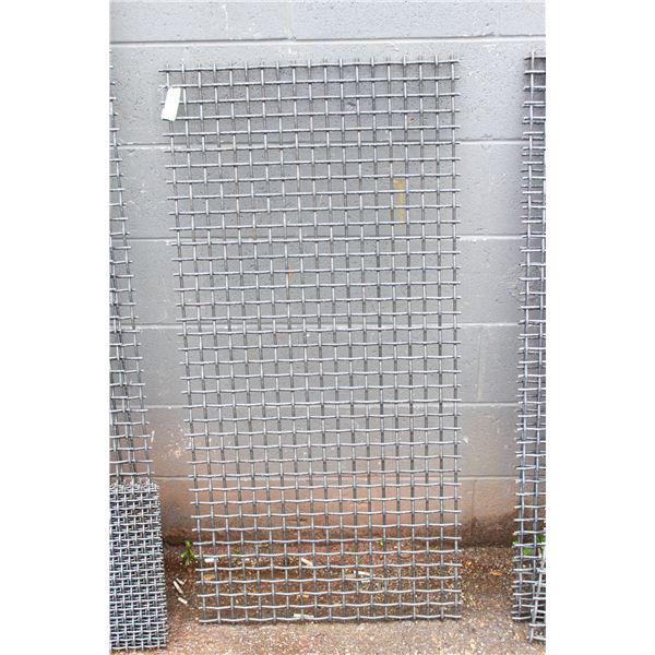 48" X 24" HIGH CARBON STEEL SCREEN