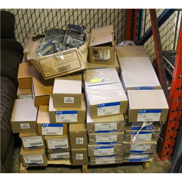PALLET OF MISC ELECTRICAL