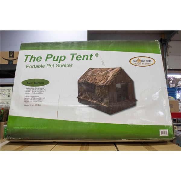 BRAND NEW PUP TENT MEDIUM PORTABLE PET SHELTER
