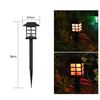 Image 3 : 2 PCS/PK COLORED SOLAR LANDSCAPE OUTDOOR LIGHT