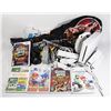 Image 1 : LARGE LOT OF WII ITEMS INCL. CONSOLE, GAMES,