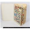 Image 1 : STAMP COLLECTOR BOOK WITH MANY STAMPS INSIDE