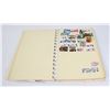 Image 2 : STAMP COLLECTOR BOOK WITH MANY STAMPS INSIDE
