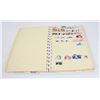 Image 3 : STAMP COLLECTOR BOOK WITH MANY STAMPS INSIDE