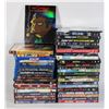 Image 1 : LOT OF 40 PLUS DVDS/BLURAYS INCLUDING MOVIES AND