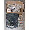 Image 1 : ROTARY TOOL AND BOX OF MISC. FASTENERS