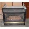 Image 1 : GAS FIREPLACE. APPROX 33"W X 12" D X 29.5" TALL