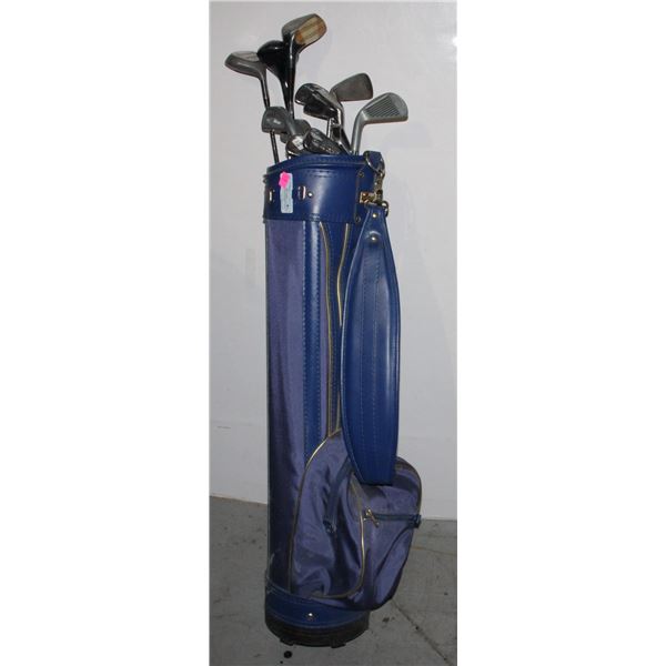 VINTAGE GOLF SET IN GOLF BAG