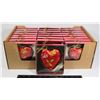 Image 1 : BOX OF CHOCOLATE HEARTS 24CT.