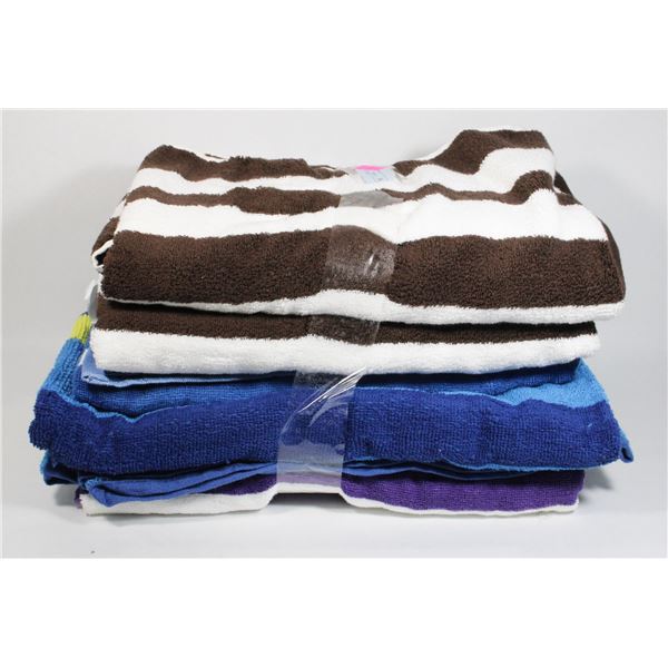 LOT OF 5 TOWELS