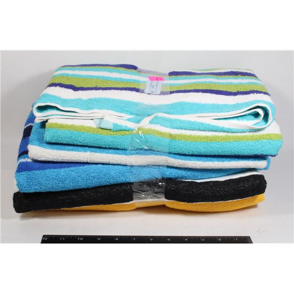 LOT OF 5 TOWELS