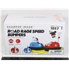 Image 1 : OPEN BOX SHARPER IMAGE ROAD RAGE SPEED BUMPERS