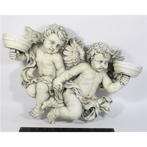 2 DECORATIVE CHERUBS