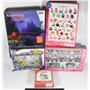 Image 1 : LOT OF 4 PUZZLE AND 1 VINTAGE CHILDRENS