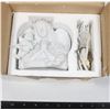 Image 1 : PORCELAIN ANGEL WITH CHERUB NIGHT LIGHT