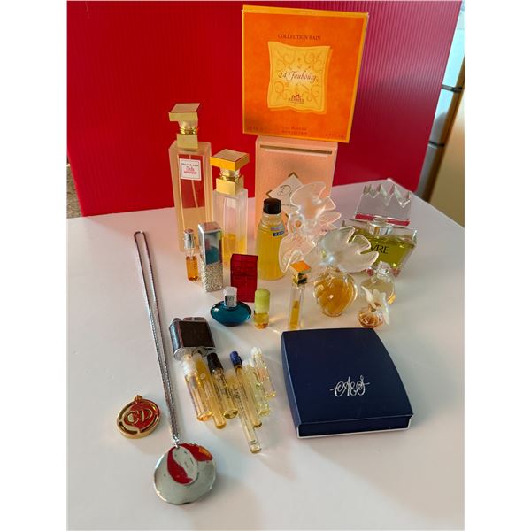 Perfume Necklaces and Perfumes A