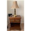 Image 1 : Side Table and Lamp B