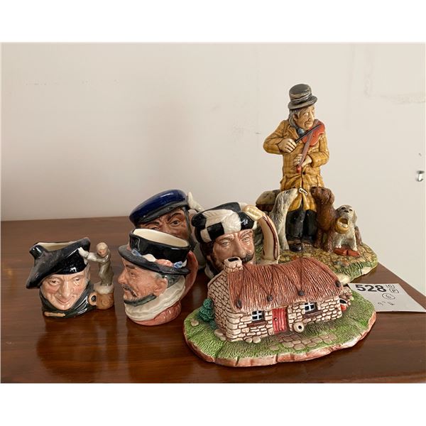 Royal Doulton Character Jugs and More B