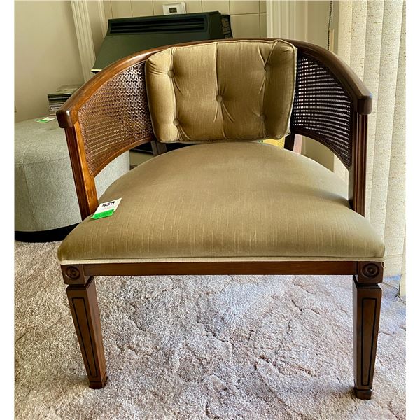 Accent Rattan Upholstered Chair C