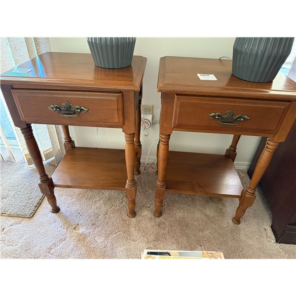 Wood Side Tables B