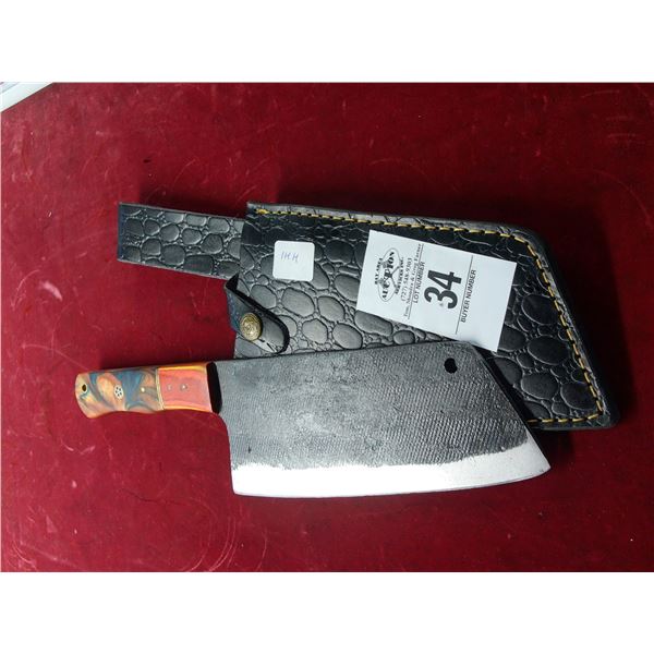 Custom Chef Knife w/Sheath