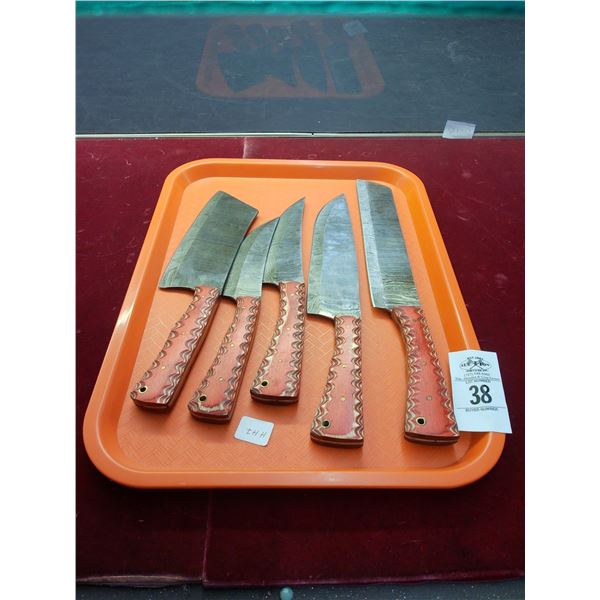 Custom 5 Pc. Set of Knives