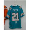 Image 1 : Miami Dolphin Poyer Autographed Football Jersey