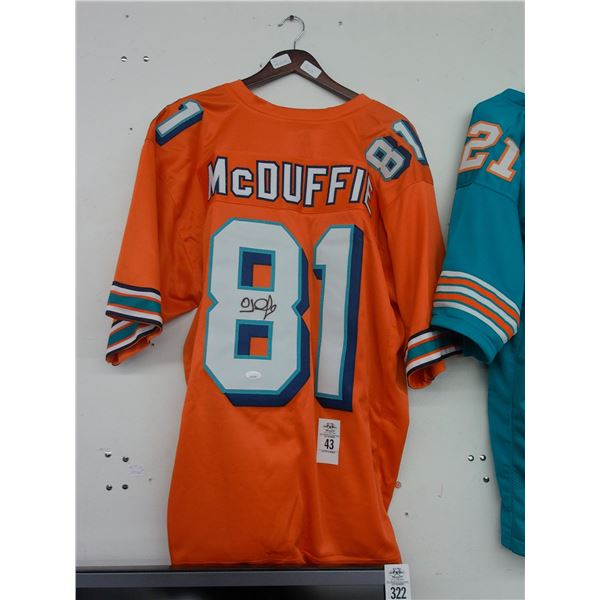 OJ McDuffie Autographed Jersey